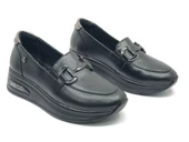 Venüs Guye Hakiki Deri Ortopedik Oxford Kadın Aır-Flow Taban Klasik Ayakkabı - 4