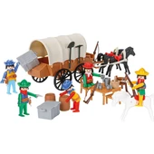 04 003 Mini Mekanik Seri 3 Kovboy Arabası -Pilsan Oyuncak - 3