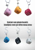 Anahtarlık Şanslı Zar – Renkli ve Eğlenceli Tasarım - 2