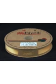 Biye Saten Katlı 034 Sarı 2 cm 25 Metre %100 Polyester - 1
