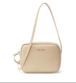 kadın  bej mini urban çapraz ve ayarlanabilir askılı omuz çantası - 2