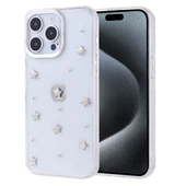 iPhone 15 Pro Max Kılıf Airbag Tasarımlı Simli Şeffaf Kutup Kapak thumbnail 5