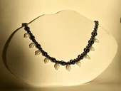 İNCİLİ HEMATİT KOLYE - 4