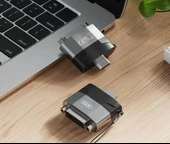 Busstier HDMI to DVI Video Dönüştürücü 1080P Çözünürlük, Tak ve Kullan, Mini Taşınabilir Adaptör - 8