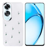 Oppo A60 Kılıf Airbag Tasarımlı Simli Şeffaf Kutup Kapak thumbnail 1