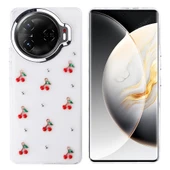 Tecno Camon 30 Pro 5G Kılıf Airbag Tasarımlı Simli Şeffaf Kutup Kapak thumbnail 1