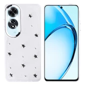 Oppo A60 Kılıf Airbag Tasarımlı Simli Şeffaf Kutup Kapak thumbnail 5