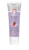 First Aid Beauty KP Body Scrub Strawberry - Anında yumuşatan vücut peelingi, çilek aromalı AHA 226 g - 1