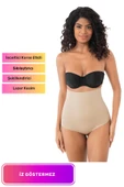 Özel Üretim Kaymaz Vücut Şekillendirici Sıkılaştırıcı Toparlayıcı Lazer Kesim Yüksek Bel String Korse thumbnail 1