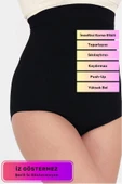 İz Göstermeyen Kaymaz Toparlayıcı Sıkılaştırıcı İz Göstermeyen Yüksek Bel Kaydırmaz Yüksek Bel Slip Korse thumbnail 1
