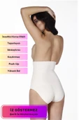 İz Göstermeyen Kaymaz Toparlayıcı Sıkılaştırıcı İz Göstermeyen Yüksek Bel Kaydırmaz Yüksek Bel Slip Korse thumbnail 1