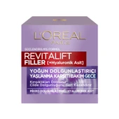 Loreal Paris Revitalift Filler Yoğun Dolgunlaştırıcı Yaşlanma Karşıtı Gece Kremi Hyaluronik Asit - 1