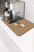 Valerine Life Kahve Makinesi Matı Sıvı Geçirmez Kaymaz Yıkanır Çaycı Çay Espresso Makinesi Pad 35x45cm 27250209 - 1