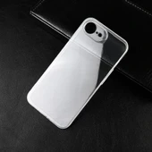 iPhone 16e Kılıf Kamera Korumalı Silikon Şeffaf Arka Kapak - 3