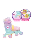 Paten Ayarlanabilir Dönüşen Tekerlekli 2 In 1 Twisty Paten - Pembe 29-32 - 2
