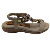 Voyager - 9639 | Kadın Hakiki Deri Ortopedik Sandalet thumbnail 1