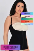 Vücut Şekillendirici Doğum Sonrası Toparlayıcı Sıkılaştırıcı Askılı Gögüs Altı Ağraflı Bel Korse thumbnail 1