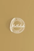 Bu Paket Mutluluk İçerir Dairesel Şeffaf Etiket 100 Adet - 7