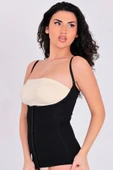 Vücut Şekillendirici Doğum Sonrası Toparlayıcı Sıkılaştırıcı Askılı Gögüs Altı Ağraflı Bel Korse thumbnail 3