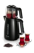 PHİLİPS HD 7301 ÇAY MAKİNESİ CAM DEMLİKLİ 1700 W ÇAYDANLIK ÇAYCI KETTLE - 4