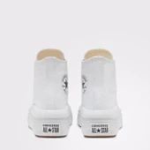 Converse Chuck Taylor All Star Move Unisex Beyaz Platform Sneaker 568498C - 10
