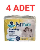 PatiCare Trainingpads Yavru Köpek Tuvalet Eğitim Pedi 60x60cm 30lu Çiş Pedi 4adet - 4
