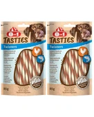 8in1 Tasties Twisters Tavuklu Balıklı Burgu Köpek Ödülü 85 Gr x 2 Adet - 3
