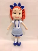Şirin Lale Bebek Amigurumi Organik Oyuncak - 1