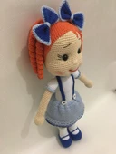 Şirin Lale Bebek Amigurumi Organik Oyuncak - 2