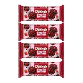 Ülker Dankek Tart Kek Çilekli 180 gr x 4 Adet - 1