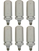 (6 Adet) Sorti 30W (270W) Beyaz Işık E27 Duylu (Kalın Duy) Led Pervane Ampul thumbnail 1