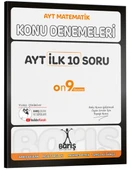 Barış Yayınları 2025 Ayt İlk 10 Soru Konu Denemeleri - 1
