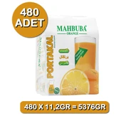 Mahbuba Portakal Aromalı Soğuk Toz İçecek 480x11.2gr - 1