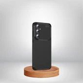 Samsung Galaxy A16  Focus Karbon Kapak SİYAH - 1