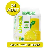 Mahbuba Limon Aromalı Soğuk Toz İçecek 24x11.2gr - 1