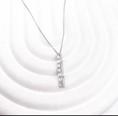 925 Ayar Gümüş (Silver) Kadın Kolye - 1