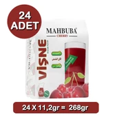 Mahbuba Vişne Aromalı Soğuk Toz İçecek 24x11.2gr - 1