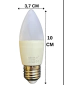 (2 Adet) Osaka 9W (70W) Beyaz Işık E27 Duylu (Kalın Duy) Led Ampul thumbnail 3