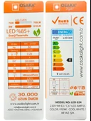 (2 Adet) Osaka 9W (70W) Beyaz Işık E27 Duylu (Kalın Duy) Led Ampul thumbnail 4