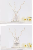 3 Tek Adet 3 Model Aromaterapi Koku Dağıtıcı Rattan Şişe Ahşap Difüzör Çubuk (spiral-yaprak-dalgalı) - 2