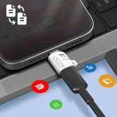 Busstier Micro USB - Lightning iPhone Dönüştürücü OTG Mini Adaptör - 2