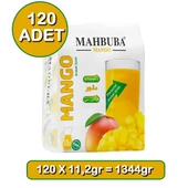 Mahbuba Mango Aromalı Soğuk Toz İçecek 120x11.2gr - 1