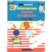 Uygulamalarla Alfabe Çalışmaları YAZ-SİL Kitabı thumbnail 1
