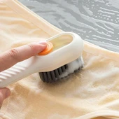 Ergonomik Deterjan Hazneli Çok Amaçlı Temizlik Fırçası - Ayakkabı ve Botlar İçin Pratik Çözüm - 6