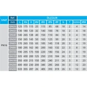 DN40 PASLANMAZ 2 PRÇ. FLANŞLI KÜRESEL VANA 304 - 4