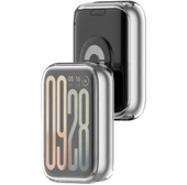 Xiaomi Mi Band 9 Pro Şeffaf Silikon Kasa Ve Ekran Koruyucu - Dayanıklı Ve Hafif Tasarım - 5