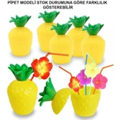 Periboia Ananas Pipetli Bardak - 1