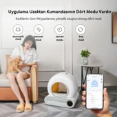 Periboia Akıllı Otomatik Kedi Tuvaleti - 5