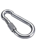 Periboia Karabina Kilitli Galvaniz Çelik 5x50 mm 2 Adet - 1