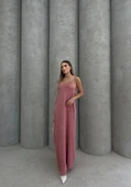 Piliseli uzun elbise - 3